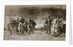 American troops march into Germany, 1918 by Unknown