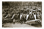 German war materiel destroyed under the terms of the Armistice by Unknown