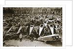 German war materiel destroyed under the terms of the Armistice by Unknown