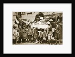 Red Cross supplies for war victims in Como, Italy, World War I, c1914-c1918 by Unknown