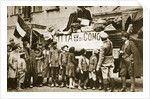 Red Cross supplies for war victims in Como, Italy, World War I, c1914-c1918 by Unknown