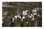 Customers drinking in a bar in the Bowery, New York City, USA, 1900s by Unknown