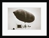 Sky cycle below a balloon, early 1900s by Unknown