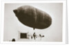 Sky cycle below a balloon, early 1900s by Unknown