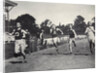 Arthur Duffey, American athlete, running a race, 1902 by Edwin Levick