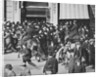 Mounted police disperse a crowd, Union Square, New York City, USA, late 19th or early 20th century by Unknown