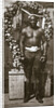 Jack Johnson, American boxer, 1910 by Unknown