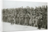 Australians cheer King George V, France, World War I, 1916 by Unknown