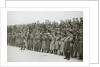 Australians cheer King George V, France, World War I, 1916 by Unknown
