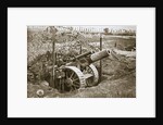 A heavy howitzer, Somme campaign, France, World War I, 1916 by Unknown