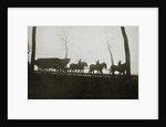 French troops on the road to the trenches, France, World War I, 1916 by Unknown