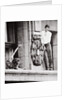 John Warde, out on a ledge on the 17th floor of the Hotel Gotham, New York, USA, 1938 by Unknown