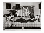 Noel Coward and Gertrude Lawrence in a scene from Private Lives, New York, USA, 1931 by Unknown