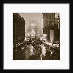 Winter evening on Times Square and Broadway, New York, USA, early 1930s by Unknown