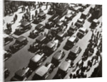 Traffic jam on Fifth Avenue at 49th Street, New York, USA, early 1929 by Unknown