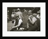 Day labourers having a hot dog and lemonade, Battery Park, New York, USA, early 1930s by Unknown