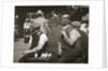 Day labourers having a hot dog and lemonade, Battery Park, New York, USA, early 1930s by Unknown
