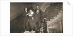 Ejection of a woman questioner from City Temple, London, 12 November 1908 by Unknown