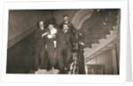 Ejection of a woman questioner from City Temple, London, 12 November 1908 by Unknown