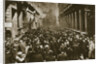 In Throgmorton Street beside the north wall of the London Stock Exchange, 20th century by Unknown