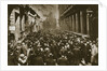In Throgmorton Street beside the north wall of the London Stock Exchange, 20th century by Unknown