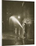 Cleaning the streets of Billingsgate, London, 20th century by Unknown