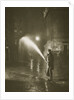 Cleaning the streets of Billingsgate, London, 20th century by Unknown