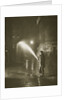 Cleaning the streets of Billingsgate, London, 20th century by Unknown
