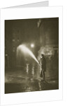 Cleaning the streets of Billingsgate, London, 20th century by Unknown