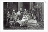 Family portrait of Tsar Alexander II of Russia, 1860s by Unknown