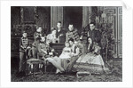 Family portrait of Tsar Alexander II of Russia, 1860s by Unknown