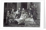 Family portrait of Tsar Alexander II of Russia, 1860s by Unknown