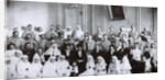 Tsarina Maria Fyodorovna of Russia visiting a hospital in Kiev, 1915 by Unknown
