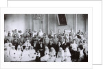 Tsarina Maria Fyodorovna of Russia visiting a hospital in Kiev, 1915 by Unknown