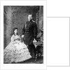 Princess Dagmar of Denmark and Grand Duke Alexander Alexandrovich of Russia, 1866. by Anonymous