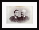 Alexander Siloti, Russian pianist and conductor, and Peter Tchaikovsky, Russian composer, 1888 by Unknown