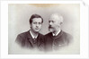 Alexander Siloti, Russian pianist and conductor, and Peter Tchaikovsky, Russian composer, 1888 by Unknown