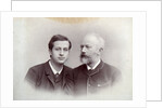 Alexander Siloti, Russian pianist and conductor, and Peter Tchaikovsky, Russian composer, 1888 by Unknown
