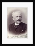 Peter Tchaikovsky, Russian composer, 1888 by Unknown
