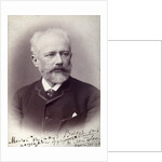 Peter Tchaikovsky, Russian composer, 1888 by Unknown