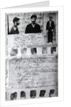Baku Police form of the political criminal J Jugashvili (Stalin), 1910 by Unknown