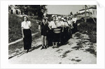 A Pioneers unit at All-Union Young Pioneer Camp Artek, Gurzuf, Crimea, USSR, 1930s(?) by Unknown