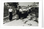 A Pioneers unit at All-Union Young Pioneer Camp Artek, Gurzuf, Crimea, USSR, 1930s(?) by Unknown