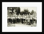 A Young Pioneers unit in Yalta, Crimea, USSR, 1950s by Unknown