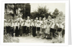 A Young Pioneers unit in Yalta, Crimea, USSR, 1950s by Unknown