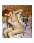 After the Bath by Edgar Degas