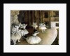 Ballet Rehearsal on Stage by Edgar Degas