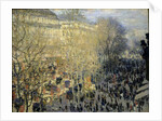 Le Boulevard des Capucines, 1873. by Claude Monet
