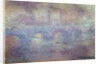 The Waterloo Bridge, Fog Effect, 1903 by Claude Monet