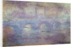 The Waterloo Bridge, Fog Effect, 1903 by Claude Monet